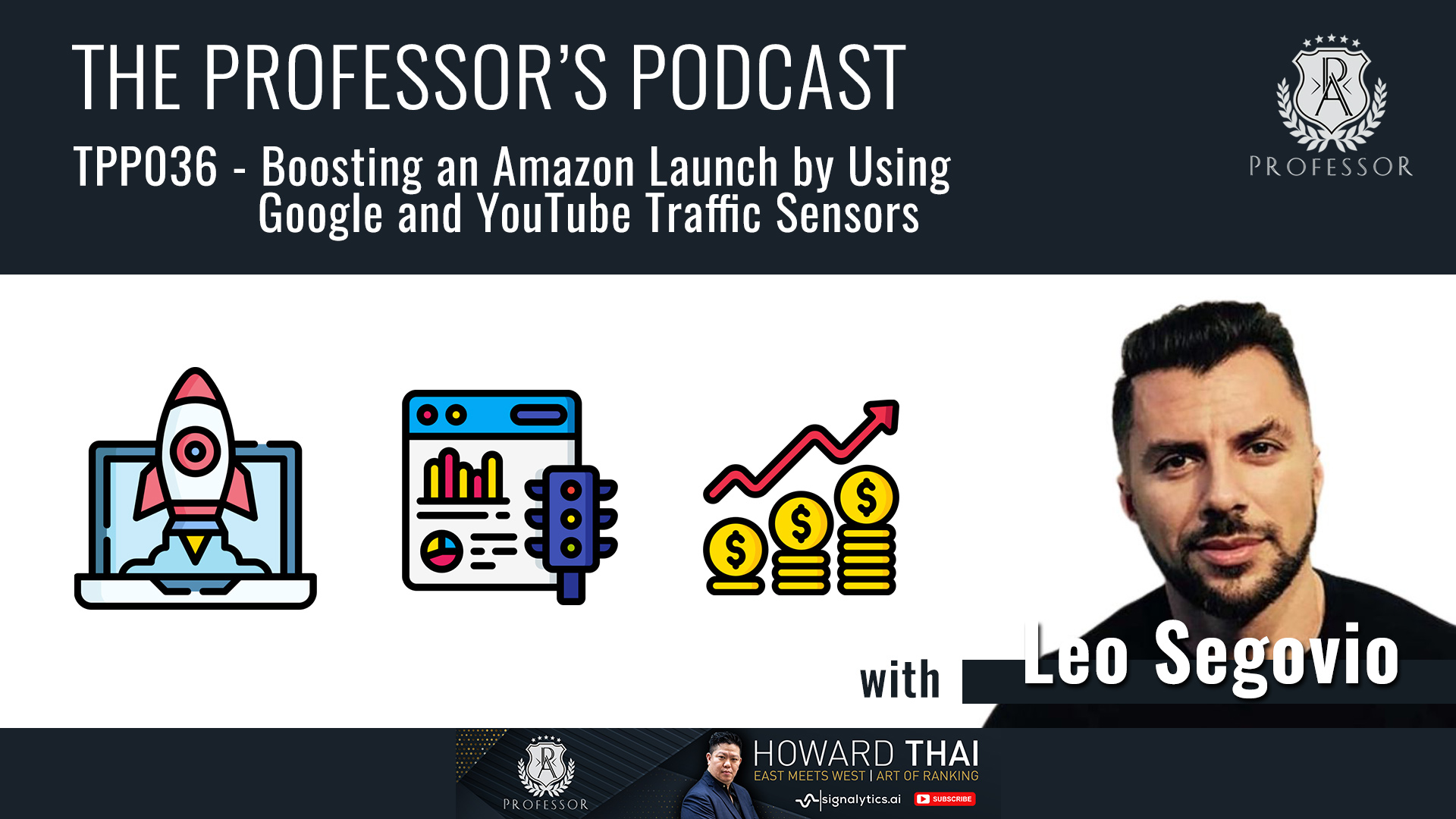 Featured image for “TPP036 – Boosting an Amazon Launch by Using Google and YouTube Traffic Sensors with Leo Segovio”